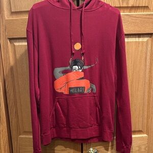 Hellboy Red Graphic Hoodie